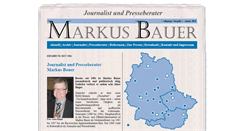 Desktop Screenshot of pr-bauer.de