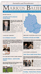 Mobile Screenshot of pr-bauer.de