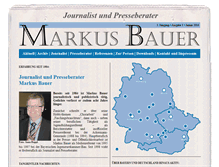 Tablet Screenshot of pr-bauer.de